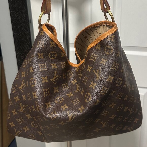 Louis Vuitton Delightful MM Hobo Bag Cert. of Authenticy Included Dustbag - Picture 1 of 16